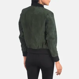 Veste en daim pour femme de qualité supérieure - Product Image 2