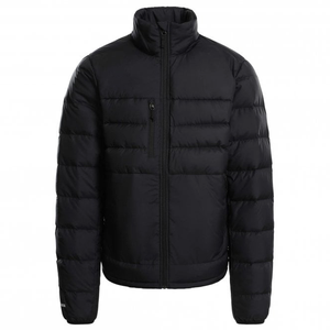 2024 Blouson rembourré en toile de haute qualité pour hommes avec logo personnalisé High Street Style OEM Services Stand Dyed Bomber matelassé pour l'hiver - Product Image 3