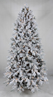 Künstliche Weihnachtsbäume Großhandel Stehende Fichten Plastik Grün Beschneit Vorbeleuchtet Schlank & Luxuriös 120-360cm China