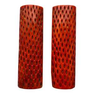 Artesanía de concha natural inspirada en el estilo amor pulido con técnica de cuerno teñido Escala de mango de cuchillo de hueso de camello rentable - Product Image 1