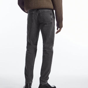 Jeans en denim pour hommes, coupe slim, en coton, personnalisables, pour la vente en gros de surplus de vêtements sur mesure, style mode - Product Image 2