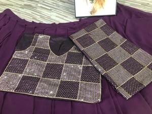 Colección de Bodas de diseñador exclusivo Lahanga Choli Party Wear Estilo Bollywood Lehenga Choli para mujeres Fabricante indio - Product Image 6