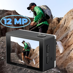 Videocámara Deportiva 12MP Full HD 1080P, Cámara de Video de Acción 4K Resistente al Agua con Pantalla de 2 Pulgadas para Grabación - Product Image 5