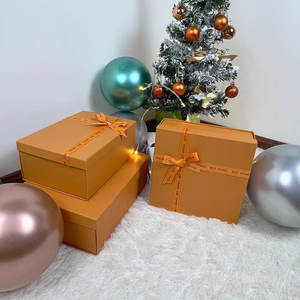 Caja de regalo plegable de primera calidad con tapa, ideal para regalos de cumpleaños, perfumes, cosméticos y zapatos, caja de papel de perfume - Product Image 2