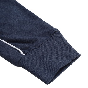 Custom Logo 100% High Quality Zipper Sweat suit Two Piece Set Joggers and Hoodie <b>Tracksuit</b> for Winter OEM - Product Image 5