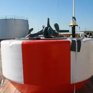 EVA Marinha Flutuante Amarração Bóia Bola LLDPE Navegação Bóia Float Barrier