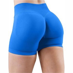 Nuevo 2025 MOQ bajo Mejor precio exigible calidad profesional al por mayor pantalones cortos de Yoga para Mujeres pantalones cortos de Yoga de Spandex - Product Image 2