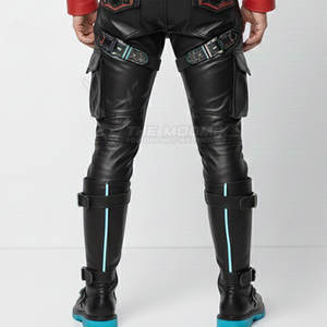 Traje de Motociclismo de Cuero Premium, de Alta Calidad, con Hebilla, para Carreras, con Refuerzos de Protección - Product Image 4