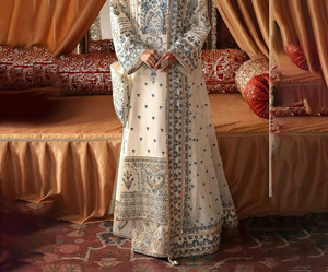 <b>Beautiful</b> Women's 3pcs Stitched Silk Salwar Kameez Suit Wrinkle Free Embroidery Party Wear Indian Traditional Style - Product Image 3