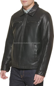 Vente en gros de vestes en cuir véritable respirant avec service OEM Veste en cuir pour hommes, vêtements de moto de course automobile de qualité supérieure - Product Image 3