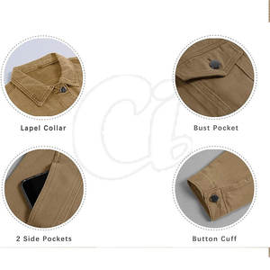 Haute qualité femmes respirant automne fini 100% coton jean veste bas quantité minimale de commande nouveauté - Product Image 5