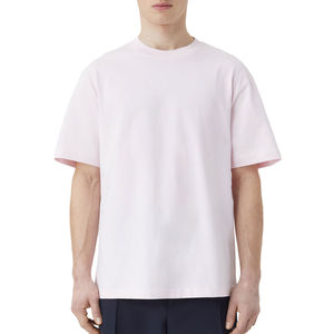 เสื้อยืดสำหรับผู้ชายทรงหลวมฟิตเนสฤดูร้อนผ้าฝ้าย100% โอเวอร์ไซส์พิมพ์ลายดิจิตอลแขนสั้นลำลอง - Product Image 5