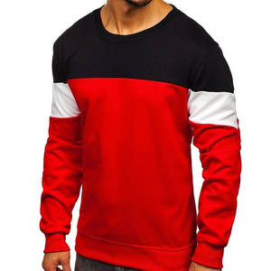2025 último diseño superventas suéter informal para hombres sudadera transpirable algodón manga Regular bordado servicio OEM - Product Image 5