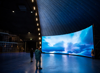 Écrans d'affichage numérique de la publicité Murs vidéo d'intérieur polychromes P3.9 LED IP67 P3.91 SDK XR Series LED Display Die-casting