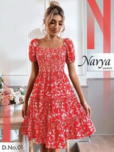 Vêtement occidental court Kurti longueur genou décontracté quotidien robe régulière vêtements fantaisie bon tissu soyeux - Product Image 2