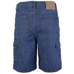 New Latest Trend 2024 Loose Fit <b>Men</b> Casual <b>Jean</b> Shorts With <b>Drawstring</b> Customized <b>Men's</b> Streetwear <b>Jeans</b> Shorts - Product Image 2