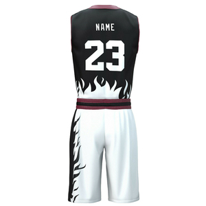 Maillot de basket-ball réversible pour jeunes de meilleure qualité American College Sports Design Laker Summer Wear BSCI Certified Printed - Product Image 5