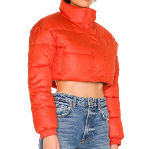 Chaquetas Acolchadas Personalizadas para Mujer, Abrigos de Invierno de Moda para Mujer, Chaquetas para Chicas Hechas en Pakistán - Product Image 3