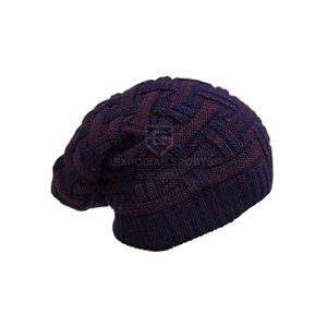 Service OEM Chapeaux à la mode personnalisés respirants et imperméables Bonnets unisexes pour adultes Jacquard de haute qualité à bas prix pour les vêtements d'hiver - Product Image 2