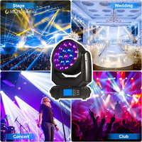 MGOLighting 1940 RGBW K15 R0be Tête mobile de lavage araignée Zoom pour événements Équipement d'éclairage de scène professionnel