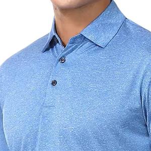 Nouveauté T-shirts coupe ajustée pour hommes Qualité de luxe dans de belles couleurs Tailles de fitness régulières avec col épais - Product Image 6