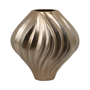 แจกันดอกไม้โลหะดีไซน์ทันสมัยหรูหราสะดุดตา เหมาะสำหรับงานแต่งงาน ตกแต่งบ้านและร้านอาหาร แจกันตกแต่งบนโต๊ะ - Product Image 3