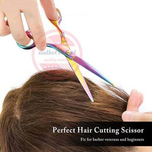 กรรไกรตัดผมสแตนเลสสำหรับช่างตัดผมมืออาชีพกรรไกรตัดผม - Product Image 6