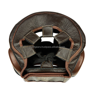 3N Boxing Head Guard Custom Logo Professional Training Headgear Protective Sparring Gear Leather Portable Children - Product Image 2