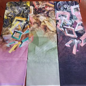 Venta caliente moderno de calidad extrema de algodón impreso digital sudanés Toub boda en Personalizar y en stock a precio al por mayor - Product Image 2