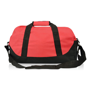 Sac de sport de luxe brodé avec logo personnalisé double panneau imperméable polyester durable multi-poches gym fitness hommes femmes - Product Image 4