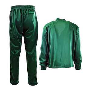 Conjunto Deportivo de Poliéster para Hombre con Cierre de Cremallera, Transpirable, Ligero, para Atletismo, Gimnasio, Casual - Product Image 5