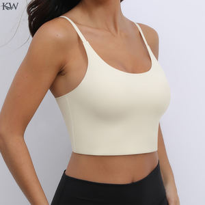 สปอร์ตบราสำหรับผู้หญิงเสื้อครอปเอวลอยเล่นโยคะฟิตเนสเล่นยิมไร้ตะเข็บเซ็กซี่ - Product Image 2