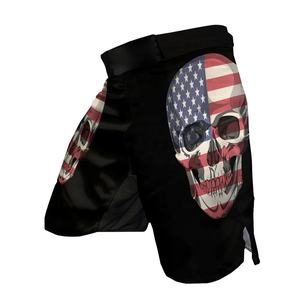 Ropa de Lucha Profesional Directo de Fábrica, Pantalones Cortos de Kickboxing, Uniformes de Lucha en Jaula, Sublimación, MMA Elástico - Product Image 1