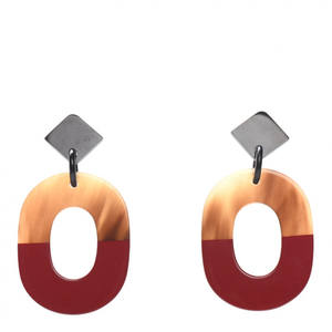 Different Design Horn Earrings for Women Made of Buffalo Horn Natural Design Piece with Handmade Polished - Product Image 3