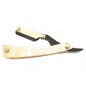 Professionnel Hommes Camel Bone Poignée Barber Rasage Rasoir Droit - Product Image 6