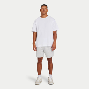 Short de jogging de couleur unie pour hommes avec logo personnalisé de qualité supérieure - Product Image 6