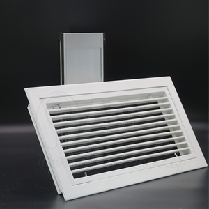 Barre linéaire en aluminium sur mesure, murale, durable, argentée, ZEPHYR VENTILATION, système de climatisation HVAC, alimentation en air conditionné, systèmes HVAC domestiques - Product Image 2
