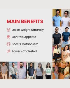 Quemador de grasa con Garcinia, té verde, vinagre de sidra de manzana para bajar de peso, control del apetito, aumento del metabolismo en hombres y mujeres - Product Image 2