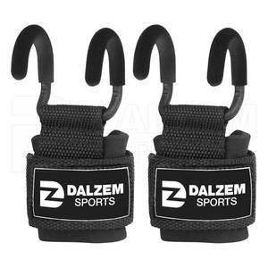 OEM ODM Personalizado Neopreno Acolchado Levantamiento Muñequeras Ganchos de levantamiento de pesas personalizables Empuñaduras de levantamiento de pesas Levantamiento de pesas - Product Image 2