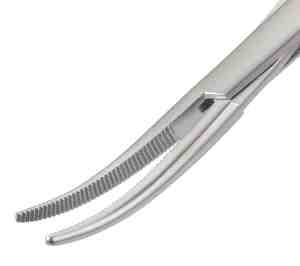 Kilner haute qualité 140mm pince manuelle ensemble artère droite et incurvée mâchoires partiellement dentelées Instruments chirurgicaux base - Product Image 1