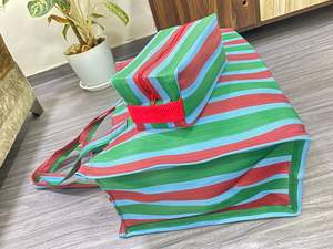 Grands sacs à fermeture éclair en PP recyclé écologiques Impression offset Conception personnalisée Sacs à linge en plastique durables Approvisionnement en vrac - Product Image 4