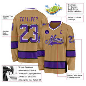 Nouveau spectacle de design de maillots de hockey sur glace maillots de vêtements de sport sur mesure fabriqués au Pakistan maillot de hockey avec logo - Product Image 5