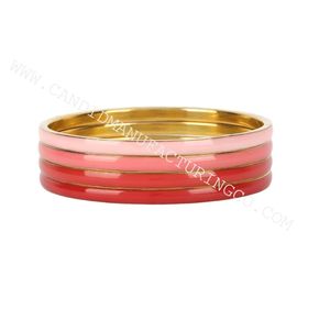 Conjunto de brazaletes coloridos al por mayor, conjunto de brazaletes de resina y latón, conjunto de brazaletes de metal indios para mujer, moda india - Product Image 3