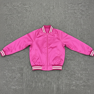 แจ็คเก็ตวาร์ซิตี้แบบใหม่ แจ็คเก็ตเลตเตอร์แมน แจ็คเก็ตเบสบอลแบบมีปกพับ แจ็คเก็ตวิทยาลัย ราคาพร้อมหนังแท้สำหรับผู้หญิง - Product Image 3