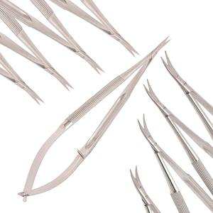 Tijeras de Castroviejo Micro para Córnea, de Acero Inoxidable, para Cirugía Ocular, Procedimientos Corneales y Dentales, Instrumento de Precisión Reutilizable - Product Image 6