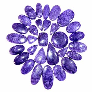 Incroyable Charoite Loose Gemstone Toutes Formes Charoite Stone Pour La Fabrication de Bijoux Vente en Gros de Bijoux Charoite Fourniture de Bijoux - Product Image 4