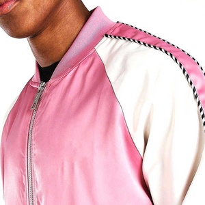 Vestes en Satin personnalisées pour hommes Baseball Satin Sports Team Jacket Whole Sale Rate 2025 Satin Jacket - Product Image 6