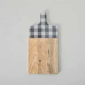 Tabla de Cortar de Madera de Mango con Mango, Vajilla Personalizada para Verduras, Cortador de Queso, Utensilio de Cocina, Bloques de Cortar - Product Image 3