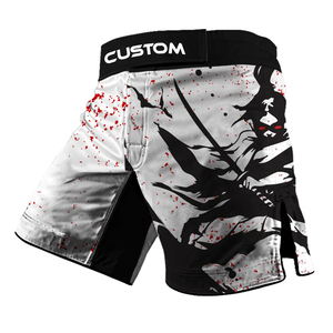 Pantalones Cortos de Lucha de Alta Calidad para Entrenamiento de BJJ, MMA, Jiu Jitsu, Sin Gi, Personalizados, para Grappling - Product Image 4
