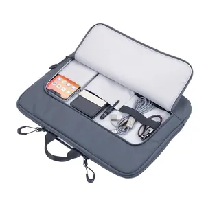 Borsa Promozionale Sostenibile Blue Cycle per Trasporto di 2 Dispositivi - Product Image 4